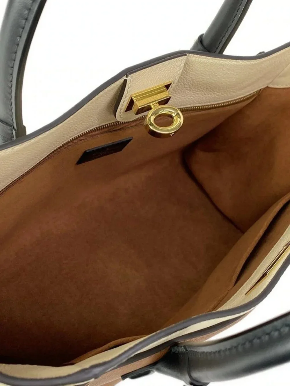 LOUIS VUITTON On My Side MM M59645 Chataigne Monogram RFID : confirmed Tote Bag - Picture 8 of 16